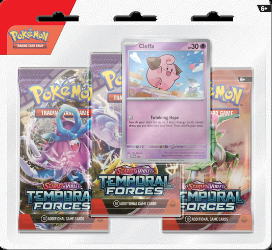 Trading Card Games SV5 Temporal Forces 3Pk Blister Cleffa